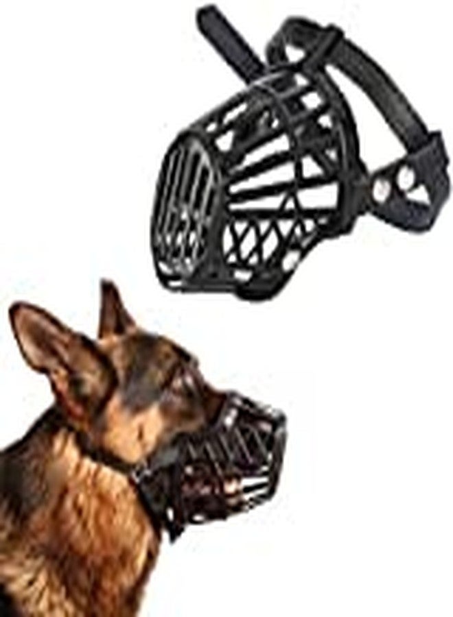 DOGTOWN Imported Breathable Basket Muzzles for Small, Medium, Large and X-Large Dogs, Barking and Chewing, Best for Aggressive Dogs (S) - Image 2